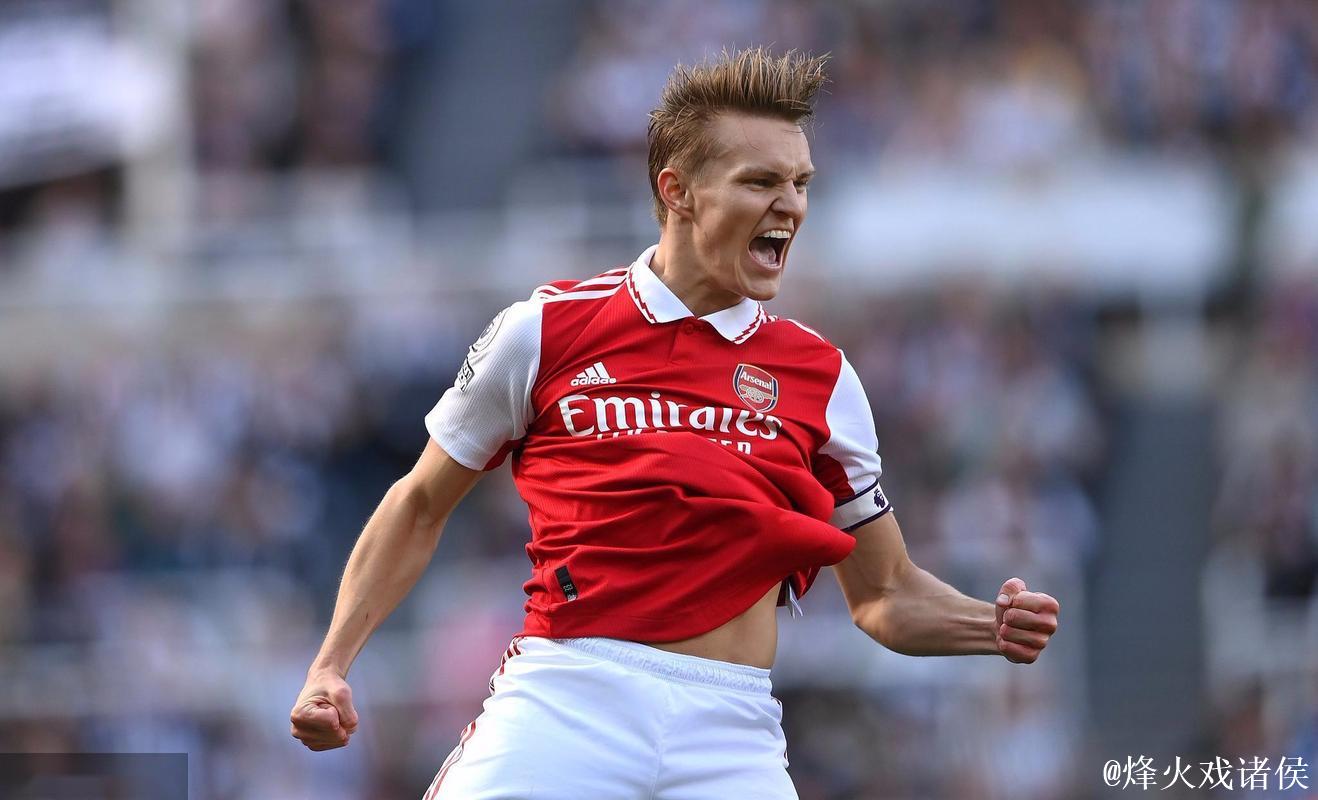 英超-厄德高破门赖斯造乌龙 阿森纳2-1力克布赖顿